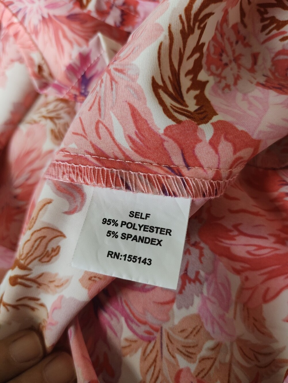 Luxedo Romantic Pink Floral Heart-Neck Puff-Sleeve Midi Dress - Picture 9 of 13